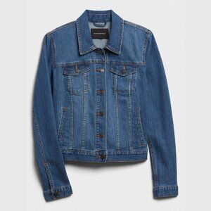 BANANA REPUBLIC - BASIC JEAN JACKET | MEDIUM WASH | SMALL